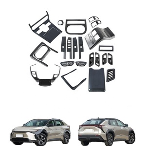 Kit de Decoración Interior de Fibra de Carbono WZXD 2023, Accesorios para Automóviles, Rejilla de Ventilación de Aire Acondicionado, Cubierta de Palanca de Cambios para Bz4x - Product Image 4