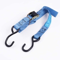 Sangle de fixation à cliquet rétractable pour accessoires tout-terrain Racing Recovery, en polyester haute ténacité pour la sécurité des cargaisons