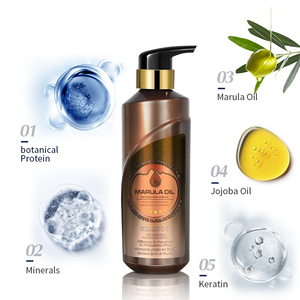 Champú de limpieza profunda OEM de aceite de Marula de 500ml para el cuidado del cabello del cuero cabelludo con picazón Control de aceite Antifrizz para todo tipo de cabello - Product Image 4