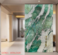 Comptoirs de cuisine en quartzite vert Patagonia, pierre naturelle de luxe, finition polie, grandes dalles, pour sol de salle de bain