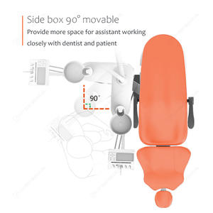 Fauteuil dentaire électrique Hori R5 avec crachoir intégré, version montée sur le dessus, fauteuil simple, blanc, Foshan Guangdong - Product Image 4