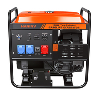 Générateur essence V-Twin haute puissance 14 kW avec grand réservoir de carburant de 44 L pour les chantiers de construction, les situations d'urgence et l'alimentation de secours de toute la maison