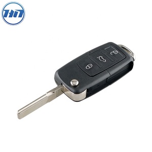 Lật Auto Car <span class=keywords><strong>Key</strong></span> <span class=keywords><strong>3</strong></span> Buttons 433MHz ID48 Chip Fob Từ Xa <span class=keywords><strong>Key</strong></span> Cho <span class=keywords><strong>VW</strong></span> <span class=keywords><strong>Passat</strong></span> Beetle Bora Polo Golf FCCID 1J0959753DA - Product Image 2