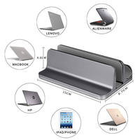 Support de support en aluminium réglable de vente chaude pour ordinateur portable Macbook PC et Mobile