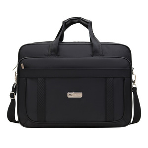 Sacoche d'ordinateur portable 15,6 pouces en toile Oxford, grande mallette de messagerie d'affaires, sac à bandoulière tendance et abordable pour étudiants - Product Image 2