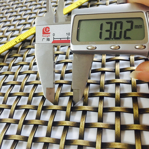 Trang trí <span class=keywords><strong>Antique</strong></span> Brass lưới kim loại lưới cho nội thất hiện đại cửa tủ bếp với mô hình tùy chỉnh và kết thúc - Product Image 3