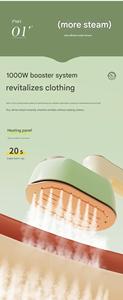 Mini <span class=keywords><strong>Plancha</strong></span> Eléctrica de Cerámica Plegable de Mano con Ráfaga de Vapor de 1000W, Portátil para Uso Doméstico y Comercial - Product Image 5