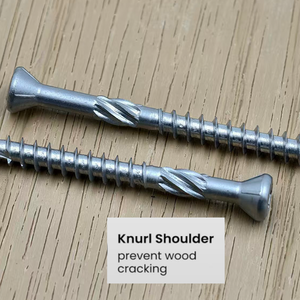 สกรูไม้สแตนเลสเกรด A หัว Torx แบบฝังร่อง พร้อมก้านเกลียวแบบ Knurled ยี่ห้อ <span class=keywords><strong>BoZhan</strong></span> รุ่น BZ-101 - Product Image 2