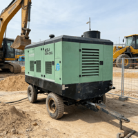 Compresseur d'air mobile à vis diesel Kai-shan KSZJ-29-23G 29m³/min 23Bar pour puits d'eau