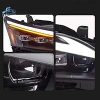 Pour les modèles Lexus CT 13-17, mise à niveau vers les phares à lentille carrée de dernière génération, 4 yeux matriciels, entièrement LED avec 6 feux de croisement / 8 feux de route