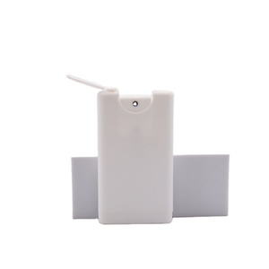 Flacon de parfum <span class=keywords><strong>vide</strong></span> en plastique PP de haute qualité, format carte de crédit, 10 ml, 15 ml, 20 ml, blanc, noir, transparent, avec bouchon pulvérisateur - Product Image 6