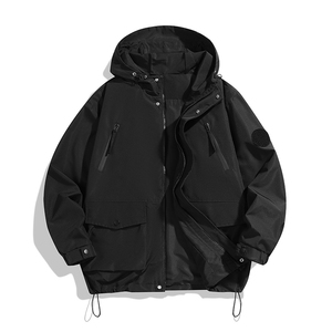 Servizio OEM Giacca da Uomo Casual alla Moda Bianca con Zip Comoda e Leggera per l'Uso Quotidiano - Product Image 2