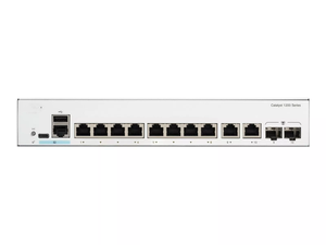 Commutateur Ethernet d'entreprise de la série C1200, modèle C1200-8T-E-2G, avec 8 ports GE et 2 ports 1G combinés - Product Image 2