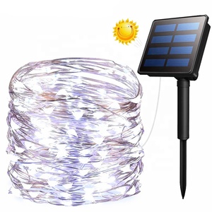 Đồ Trang Trí Sân Vườn Ngoài Trời <span class=keywords><strong>LED</strong></span> Năng Lượng Mặt Trời Kỳ Nghỉ Đám Cưới Giáng Sinh Trang Trí Cây Navidenas Luces De Navidad Solares <span class=keywords><strong>LED</strong></span> Chuỗi Ánh Sáng - Product Image 3