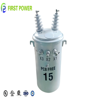 Transformador de Media y Alta Tensión UL CUL CE ANSI 50/60HZ D11 Tipo 6KV 10KV 15KV 20KV 35KV Montado en Poste de 15KVA para Distribución de Energía Eléctrica