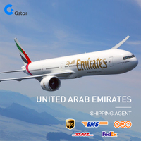 Transitaire Chinois DHL UPS FBA Fedex Transport Spécialisé Expédition Aérienne vers l'Arabie Saoudite, les Émirats Arabes Unis, le Qatar, Mesaieed, Al Wakra, Hamad