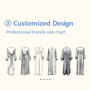 2025 Raya cotton fesyen baju kurung moden ren Malaysia phụ nữ hồi giáo dài tay áo với thêu ren baju <span class=keywords><strong>kebaya</strong></span> - Product Image 6