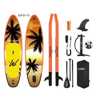 Full Printing Board Sup 320cm 10'6 SUP Stand up Paddle Customized <b>Inflatable</b> Paddleboard Colorful Maple Full Printing <b>Inflatable</b> - Product Image 4