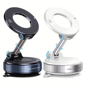 Support de téléphone portable universel promotionnel personnalisé pour voiture avec base magnétique en métal, logo et emballage personnalisés - Product Image 2
