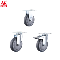 Roulettes modernes VIMA 2/3/4/5 pouces pp snd Core TPR pour chaise et caddie