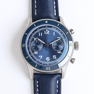 Montre-bracelet mécanique automatique rétro de haute qualité pour homme avec fonction chronomètre - montre pour homme polyvalente et luxueuse - Product Image 1
