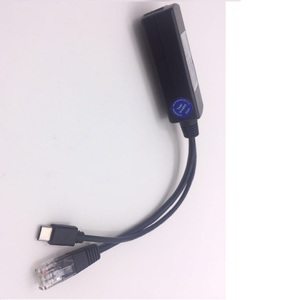 Meilleure vente convertisseur PoE 24V 1A 24W mégabit Gigabit sortie de données d'alimentation ensemble convertisseur PoE 48V à 24V - Product Image 3