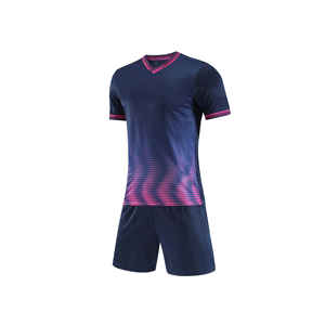 Готовые к отправке в наличии футбольные майки с быстросохнущим тканевым индивидуальным дизайном и вариантами номеров игроков для клубов - Product Image 3