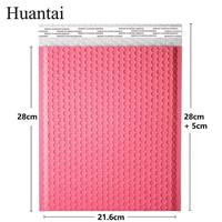 Enveloppes matelassées en polybulle rose, sacs d'expédition épais de 2 mils (21,6 cm x 28 cm), fournitures d'emballage pour petites entreprises et boutiques