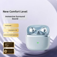 Auriculares Deportivos Inalámbricos 2026 con Diseño Abierto y Clip, LED, V5.4, IPX-4, Resistentes al Agua, Control Táctil, Baja Latencia, Cómodos