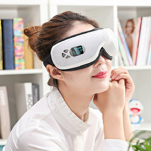Xách tay LCD không dây thông minh áp suất không khí Iris massage mắt màu xanh răng âm nhạc 4D rung nước nóng điện Eye Massager - Product Image 5