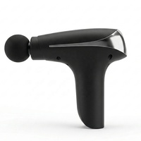 Pistolet de massage mini haute fréquence OEM, masseur à percussion portable pour tissus profonds, 6 vitesses réglables, 12 têtes de massage, 25W sans balais