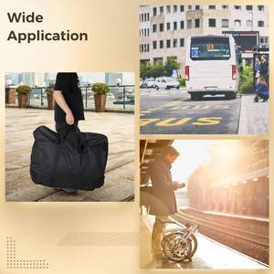 Étui de transport pour vélo de montagne épais, sac de rangement pour vélo, sac de voyage pour vélo de route, sac de voyage pour vélo de gravier, pour vélo de 26 pouces, échantillon gratuit - Product Image 2