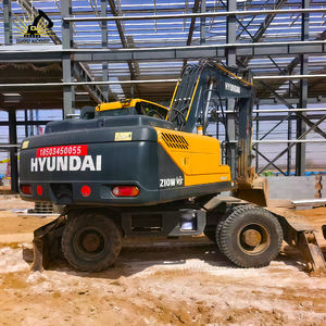 Excavadora Usada HYUNDAI 210W Ágil y de Alta Precisión para Construcción Urbana, Reparación de Carreteras y Proyectos de Excavación a Pequeña Escala - Product Image 2