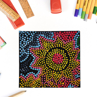 2023 tendance jouets brillant Bingo dabbers peinture kit pas de désordre à base d'eau peinture à l'eau points marqueurs bricolage jouets