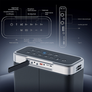 Loa siêu trầm kim loại cao cấp VIDVIE 150W, âm trầm mạnh mẽ, không dây, di động, ngoài trời, tích hợp hai micro karaoke - Product Image 4