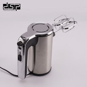 Mixeur électrique portatif Dsp Km2073 en acier inoxydable avec batteur plat et crochet pétrisseur pour fouetter la crème et les œufs - Product Image 2