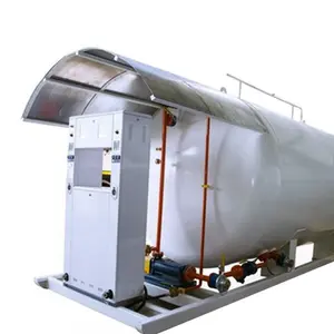 5 metric tons movable Lpg Gas Skid-mounted Filling Plant