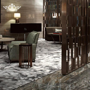 Goldtop ODM OEM Arabescato Grigio Rosa Big <b>Slab</b> Waterproof Marble Tiles for Luxury Hotel Wall and Floor (100% Natural Marble) - Product Image 5