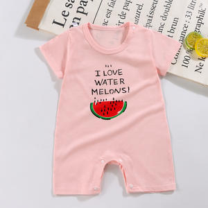 2025 Summer Cartoon Baby Romper Full Cotton Jumpsuit Infant Toddler Crawlers Newborn <strong>Onesie</strong> Wholesale Baby Clothes - Product Image 4