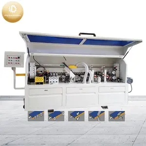 Automatic Line Edge Cutter Machines Pre Milling Wood Smooth Gluing Edge Banding Machine For Furniture Cabinet