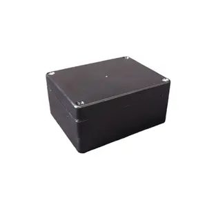 115*90*55 Black Abs Plastic Ip65 Waterproof Junction Box Outdoor Distribution Box