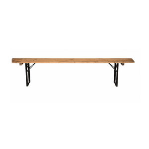 Modern Rustic Solid Wood Hotel <b>Bench</b> Dining Room Living Room Entryway Seating Furniture Natural Hardwood - Product Image 1