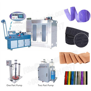 Machine d'impression de revêtement de silicone rond en nylon polyester de bonne qualité sur dentelle de chaussure avec embouts en silicone - Product Image 5