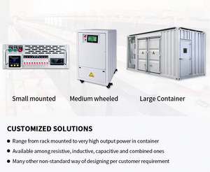 480V 50kw tải ngân hàng xách tay 3 giai đoạn tải Ngân hàng có thể điều chỉnh điện trở tải ngân hàng cho máy phát điện thử nghiệm - Product Image 6