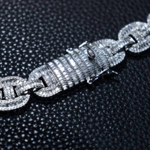 เครื่องประดับฮิปฮอปเครื่องประดับที่ดีสร้อยคอชุบทองที่กำหนดเอง - Product Image 4