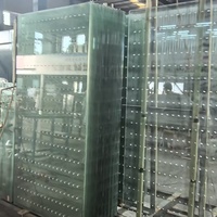 Verre trempé imprimé en sérigraphie à motif de points, verre décoratif pour cloison et façade