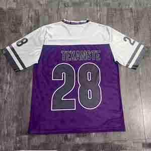 Compre Camisetas de Fútbol Americano Retro Oficiales al por Mayor, Estilo Oversize y Corte Recto, OEM - Product Image 6