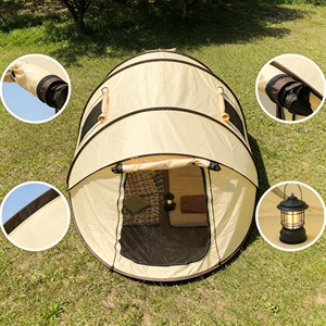 Meilleure tente de <span class=keywords><strong>camping</strong></span> familiale instantanée avec port d'accès électrique pour un <span class=keywords><strong>camping</strong></span> pratique avec des appareils électroniques - Product Image 2