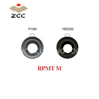 Plaquettes de fraisage originales ZCC.CT RPMT P20T 10T3MO M 1204MO YBG205H, outils de coupe CNC, carbure de tungstène diamanté HRC55