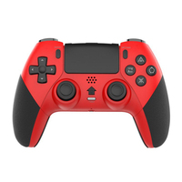 Manette de jeu sans fil pour PC 2025, BT 4.2, bouton programmable, gyroscope six axes, double vibration, joystick PS4 avec fonction Turbo